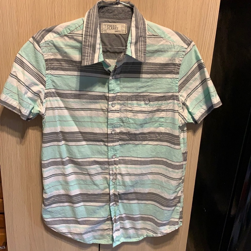 Free Planet Boys Short Sleeve Shirt